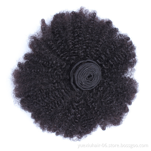 Mongolian Afro Kinky Curly Hair Weave ,Short Virgin 100% Indian Human Hair Extensions ,Afro Kinky Human Hair Bulk